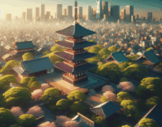Descubre los encantos del turismo en Tokio: Admirando el Templo de Yakushi-ji