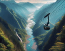 Descubre el turismo en Iya Valley: Parque Ropeway y sus panorámicas impresionantes