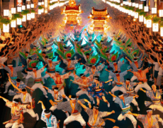 Descubre el encanto del Awa Odori: Un festival de danza animado en Tokushima