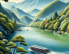 Descubre el encanto del turismo fluvial en Arashiyama, Kioto: Paseo en Barco por el río Hozugawa