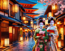 Descubre el encanto nocturno del Barrio de las Geishas de Pontocho en Kioto: guía de turismo y viaje