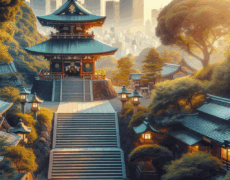 Descubre la magia del turismo en Tokio: Explorando el Santuario de Atago