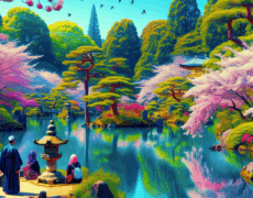 Descubre la belleza del turismo en Tokio: Pasear por el Jardín Rikugien
