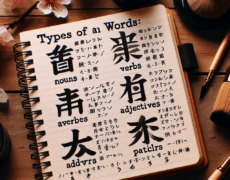 Domina el Japonés: Guía Completa de Sustantivos, Verbos, Adjetivos, Adverbios y Partículas
