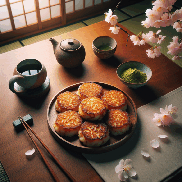 Age-mochi (pastelitos de arroz fritos)