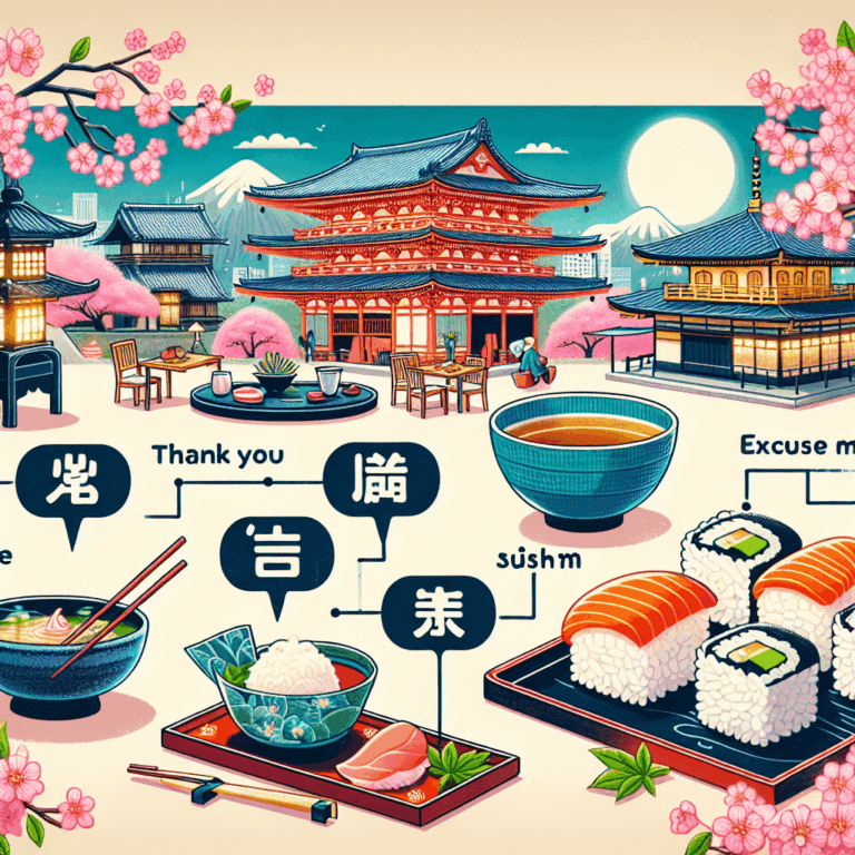 Aprende frases básicas como “gracias” o “disculpe” en Japón.