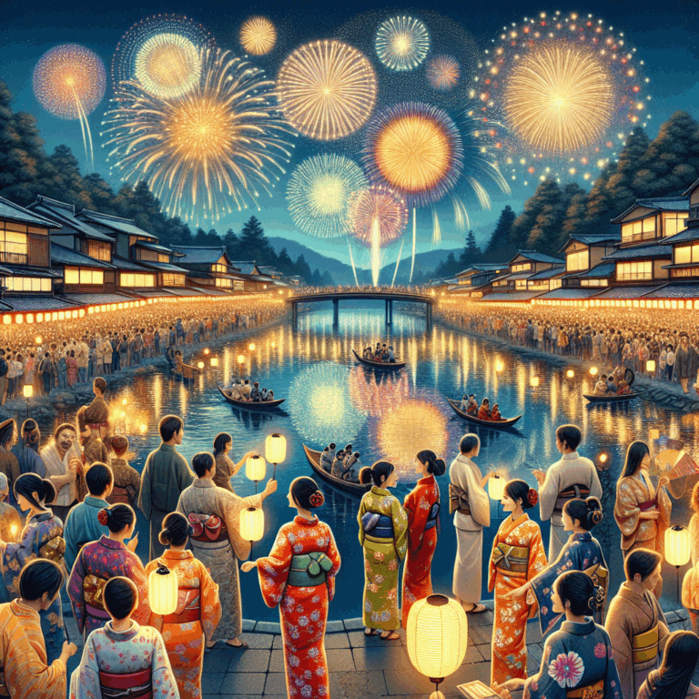 Festivales de fuegos artificiales (Hanabi Taikai)