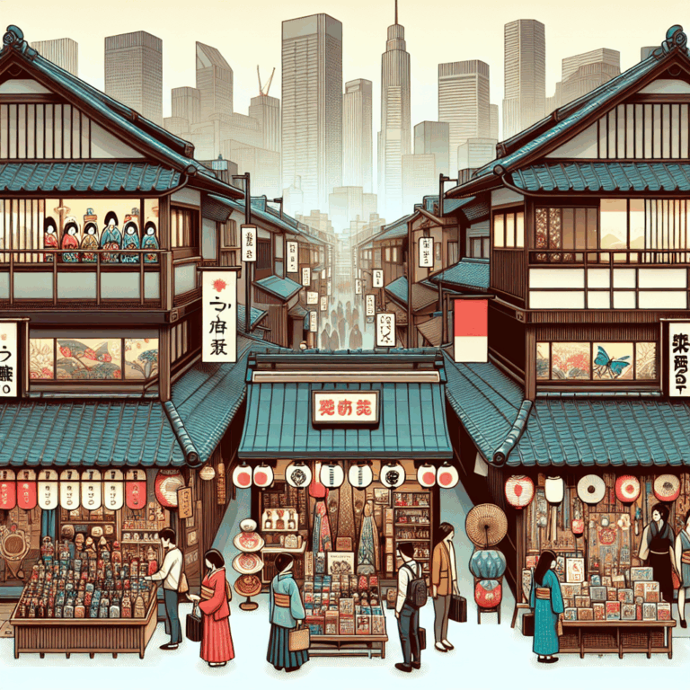Guía para comprar souvenirs únicos en Tokio