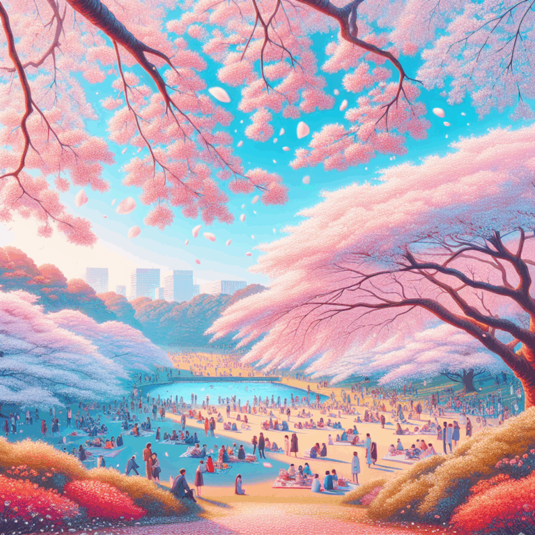 Hanami (Observación de flores de cerezo)