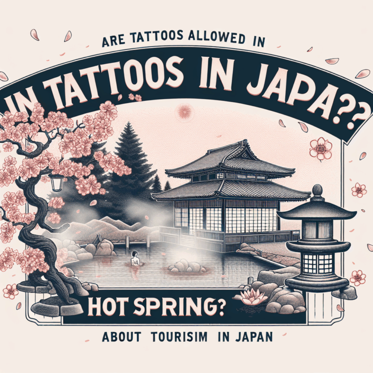 Infórmate si los tatuajes están permitidos en los onsen en Japón.