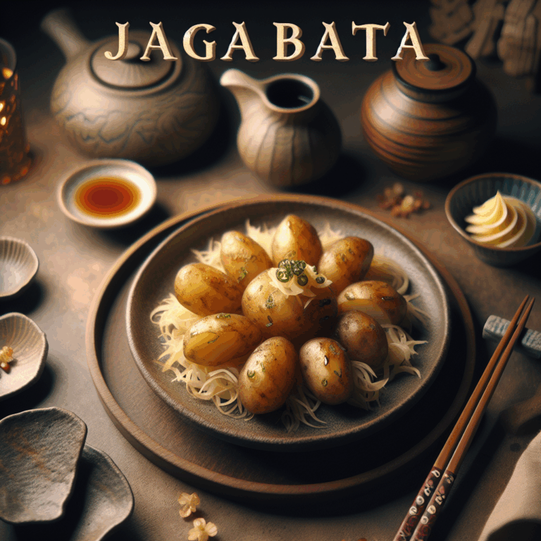 Jaga bata (patatas al estilo japonés)