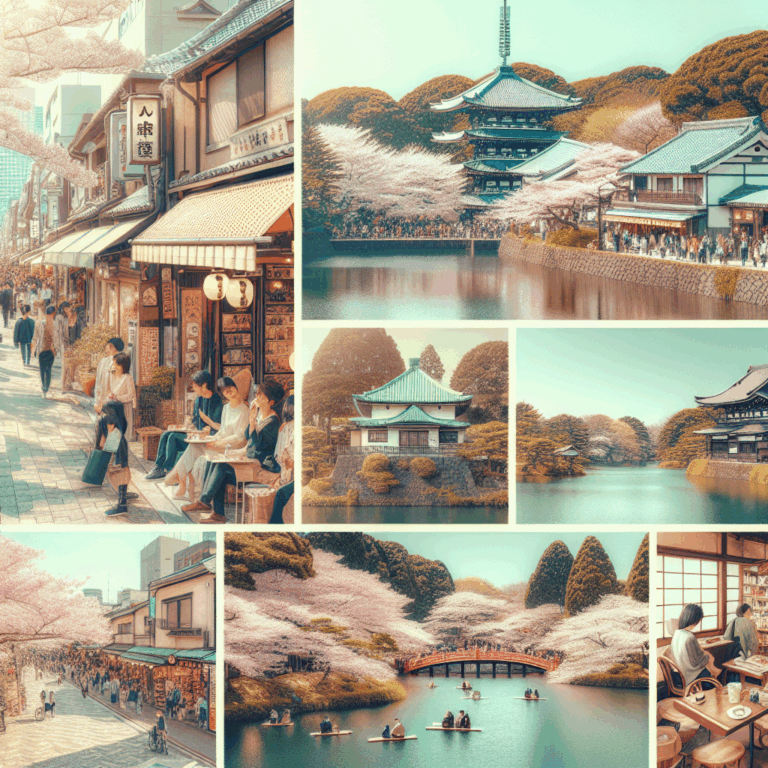 Kichijoji y el parque Inokashira en Tokio