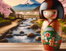 Descubre el Arte Tradicional de las Kokeshi: Muñecas de Madera Japonesas