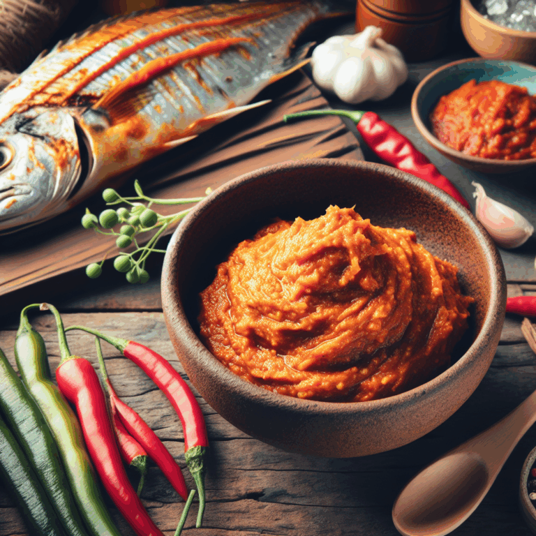 Namero (pasta de pescado picante)