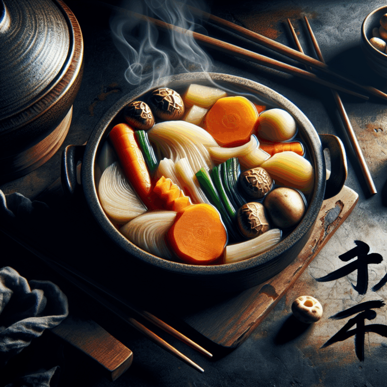 Nishime (verduras estofadas)