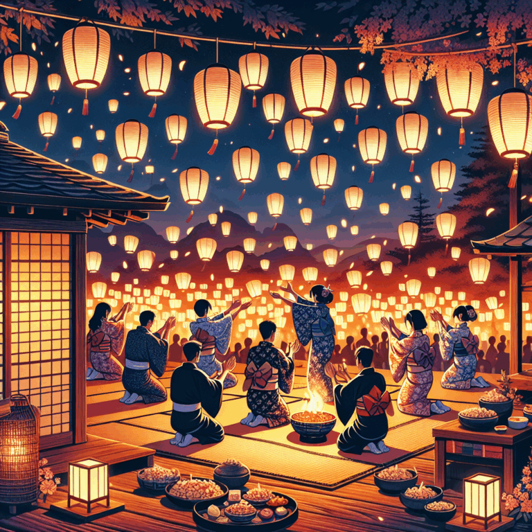 O-Bon (Festival de los muertos)