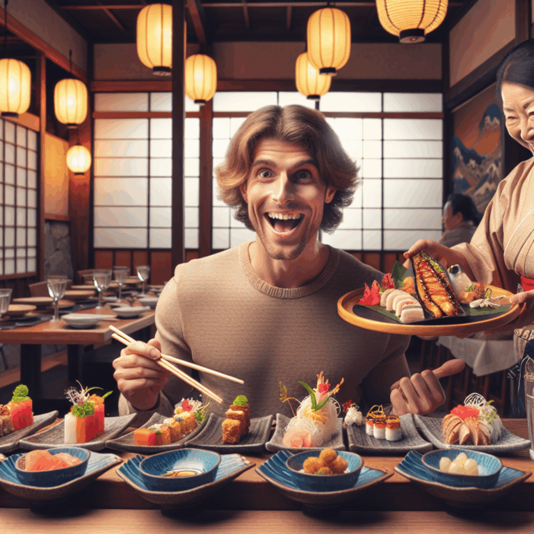 Prueba la comida local sin miedo  incluso si no sabes qué es en Japón.