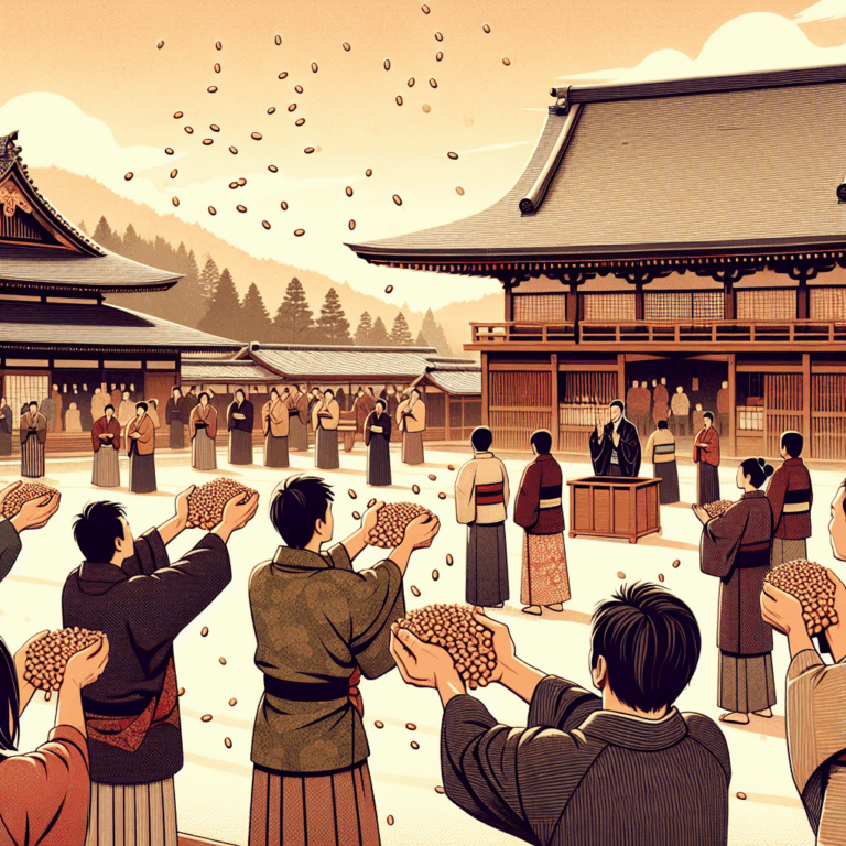 Setsubun (Arrojar judías)