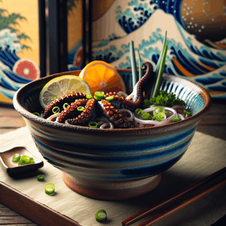 Shiokara (pulpo fermentado)