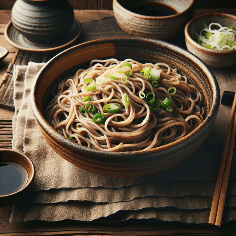 Soba (Fideos de trigo sarraceno)