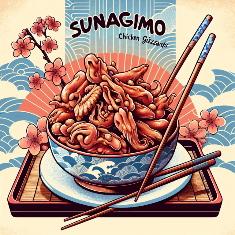 Sunagimo (mollejas de pollo)