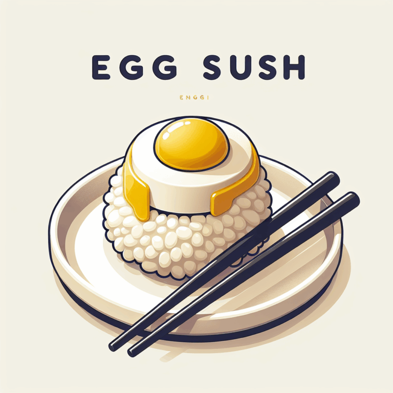 Sushi de huevo