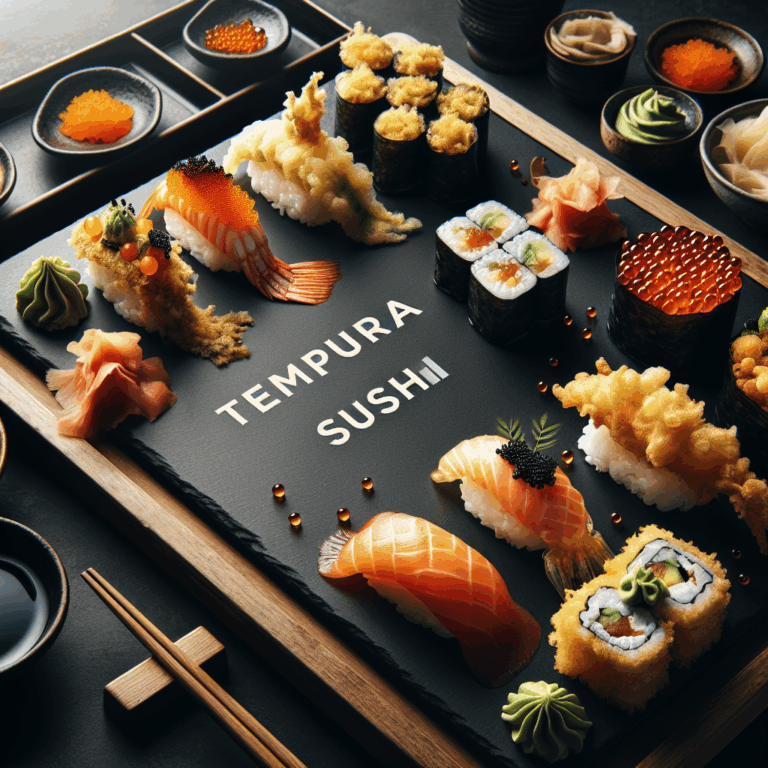 Sushi de tempura