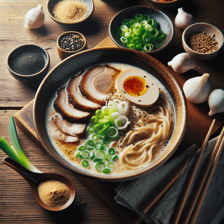 Tonkotsu ramen (ramen de cerdo)