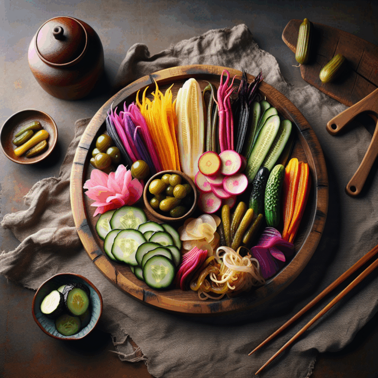 Tsukemono (vegetales encurtidos)