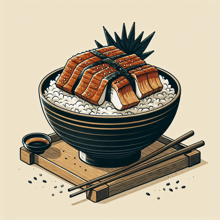 Unagi donburi (tazón de anguila)