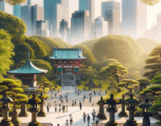 Visita al Santuario Meiji: Turismo y Viaje en el Oasis Urbano de Tokio