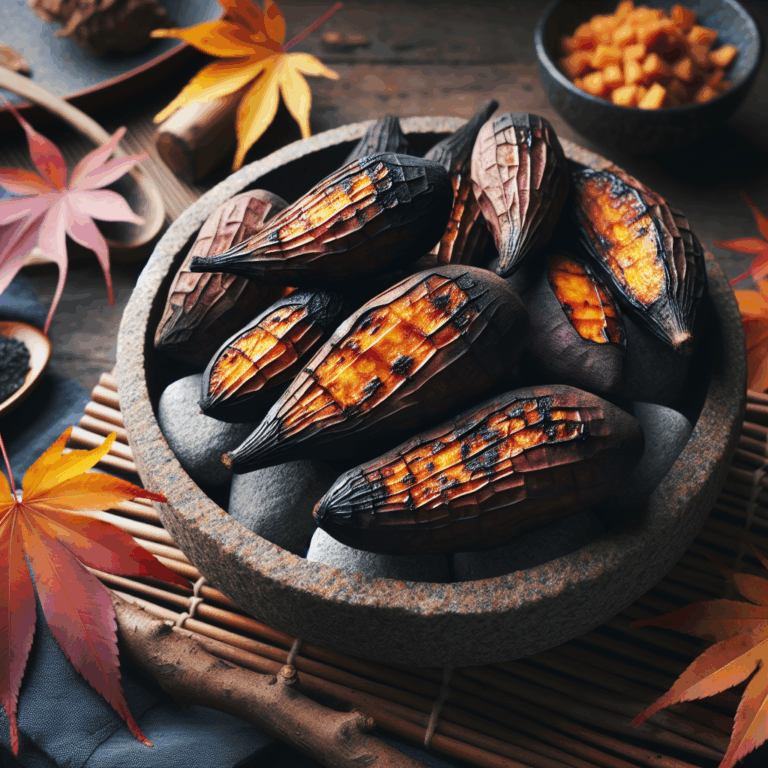 Yaki imo (batatas asadas)