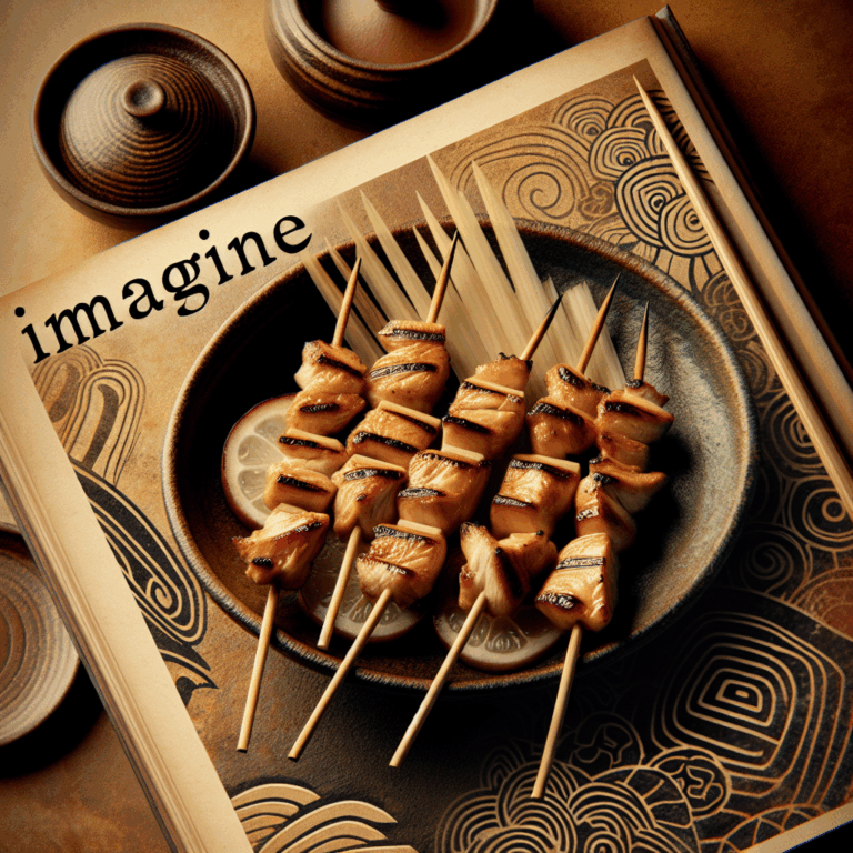 Yakitori (Brochetas de pollo)