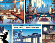 Explora Cafés Temáticos en Tokio: Gatos, Búhos y Más – Guía de Turismo