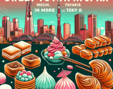 Descubre el Dulce Turismo en Tokio: Mochis, Taiyakis y Más